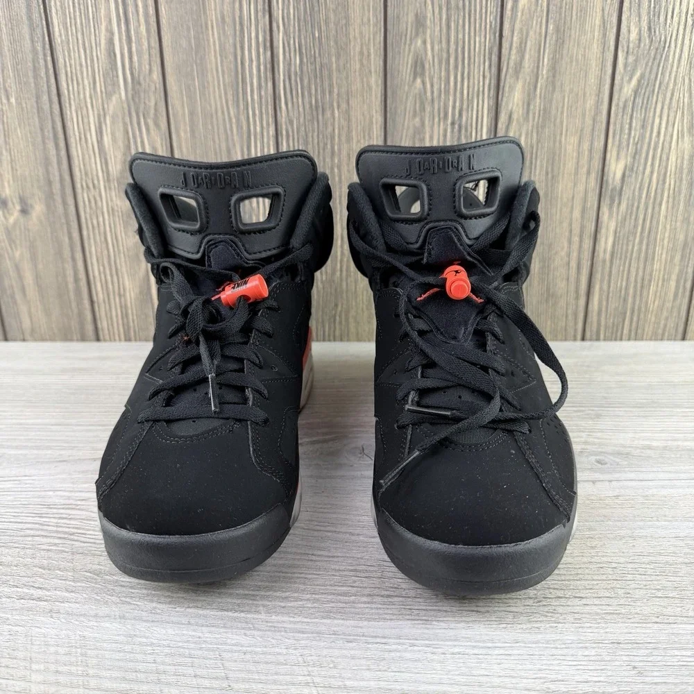 Nike Air Jordan 6 Retro Black Infrared 2019 384664-060 Men's Size 7.5 OG Box